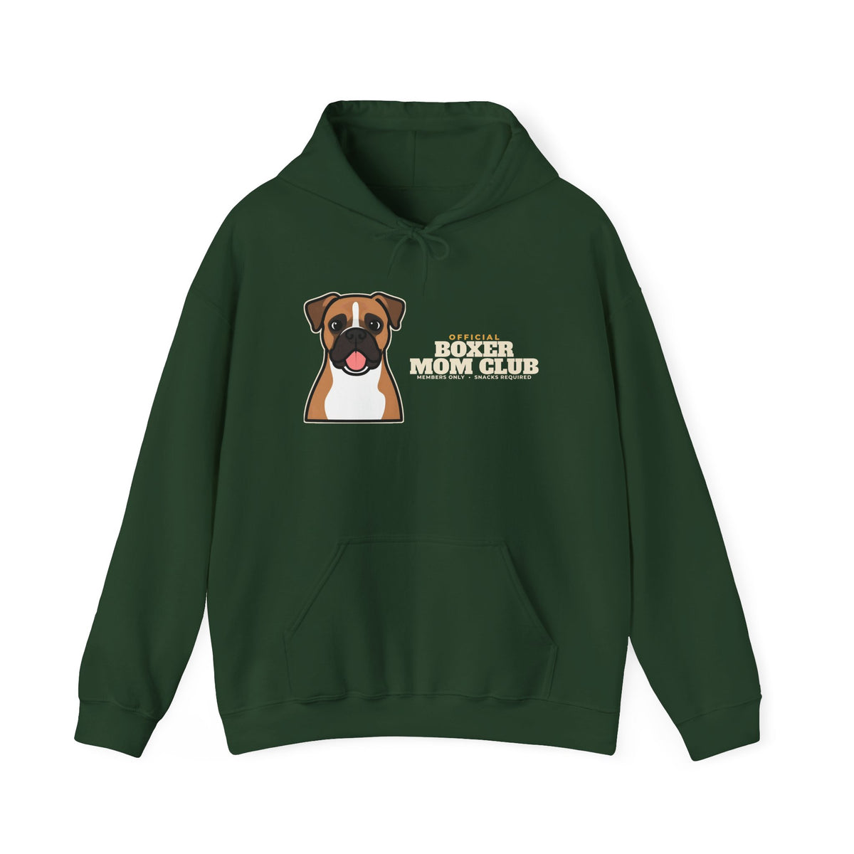 Official Boxer Mom Club Hoodie | Boxer Mom Gift