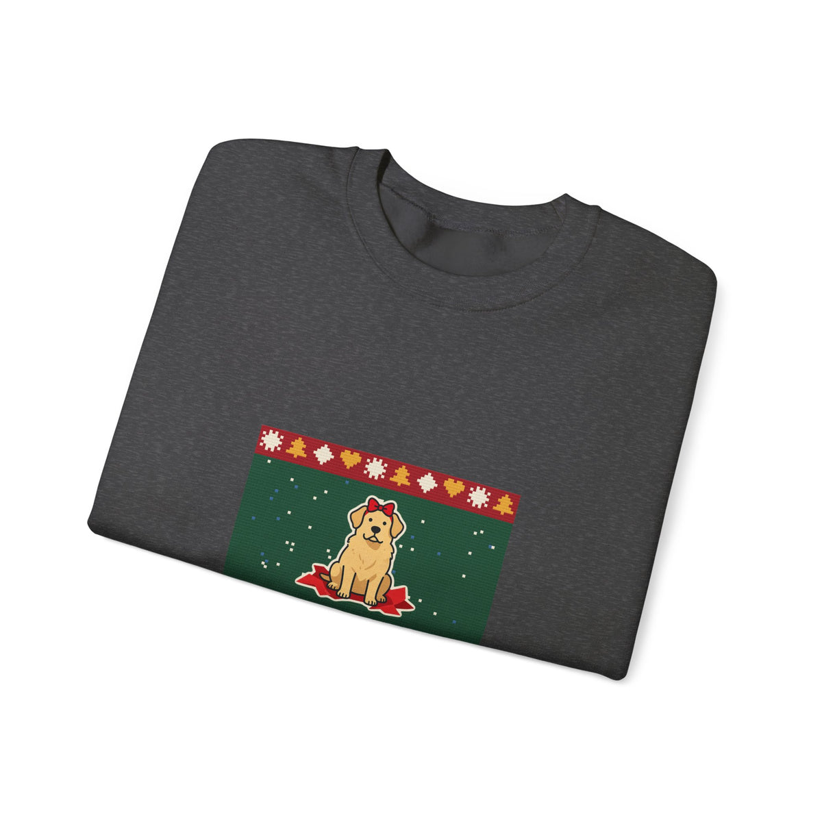 Santa Paws Ugly Christmas Sweater Crewneck Sweatshirt