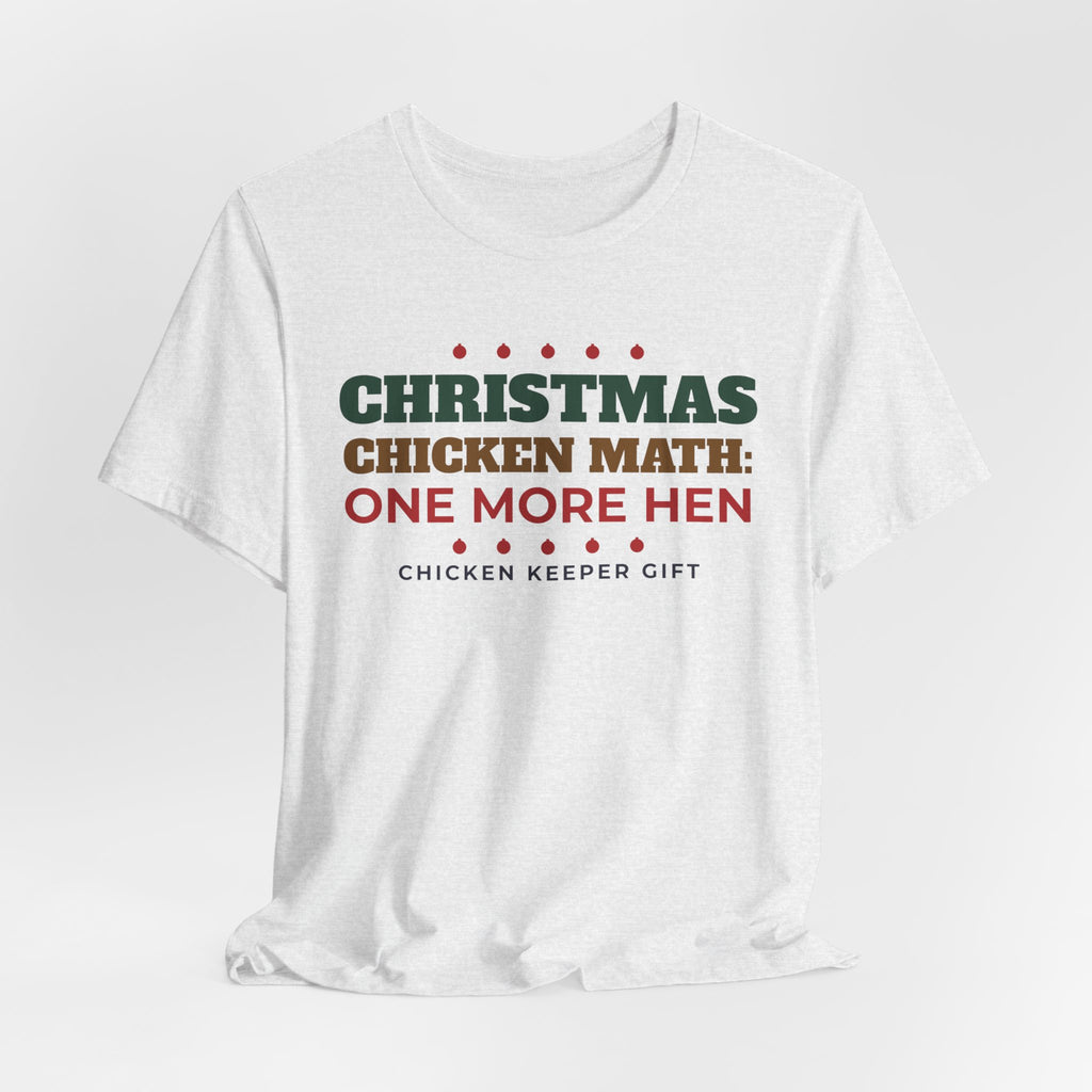 Chicken Math Christmas Tee