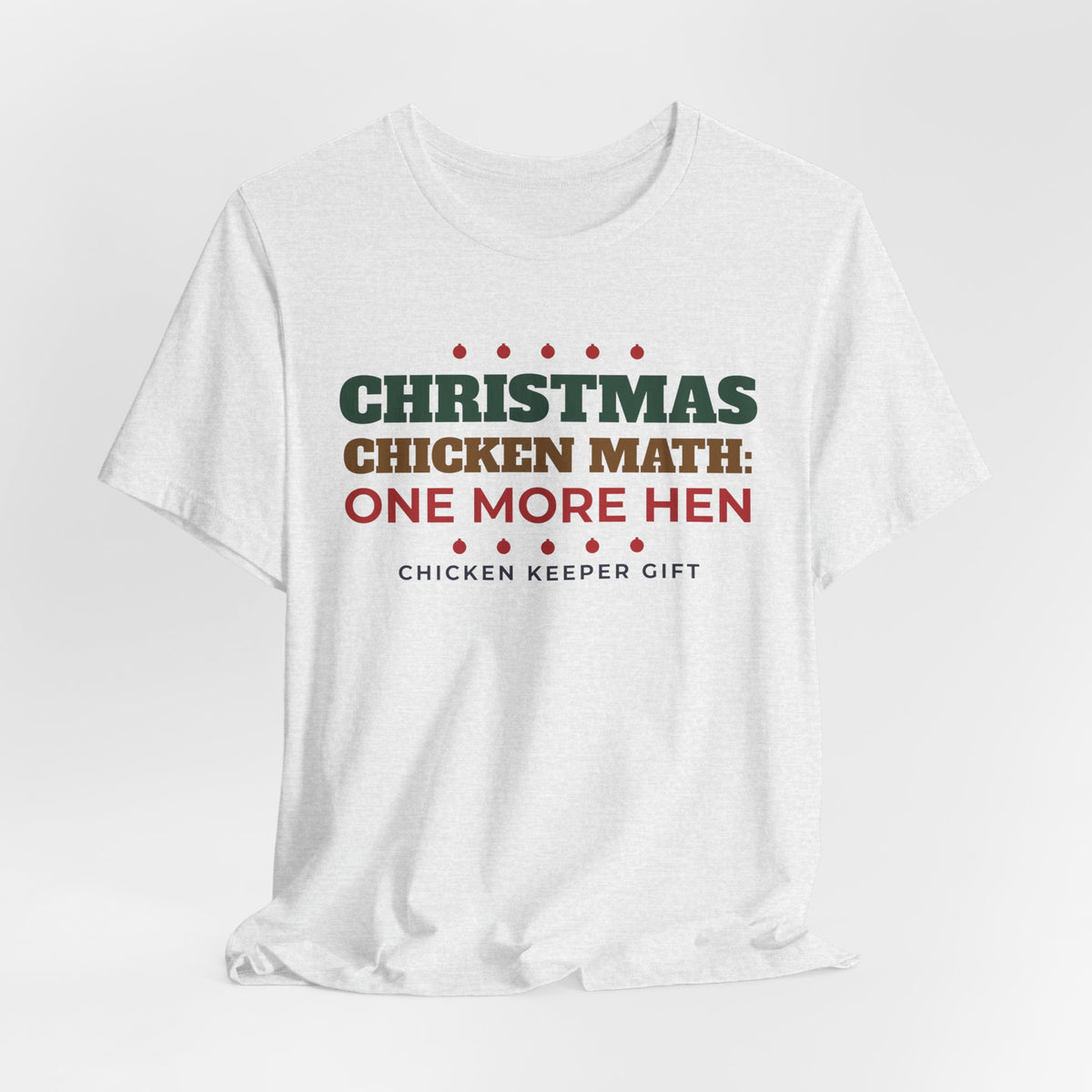 Chicken Math Christmas Tee