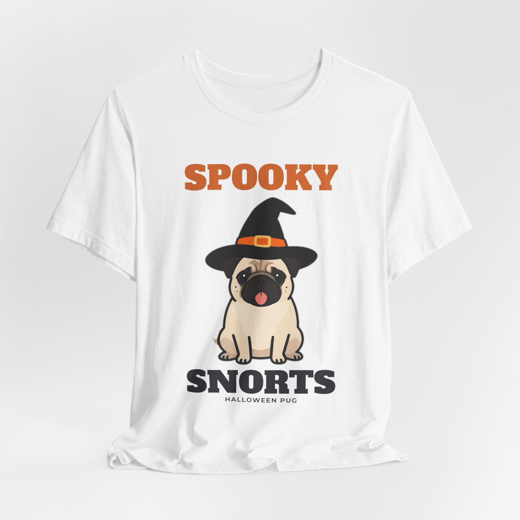 Spooky Snorts Halloween Pug Tee | Pug Gift