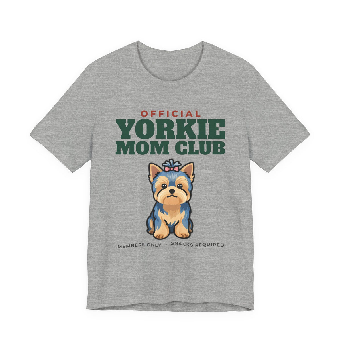 Official Yorkie Mom Club Tee | Yorkie Mom Gift