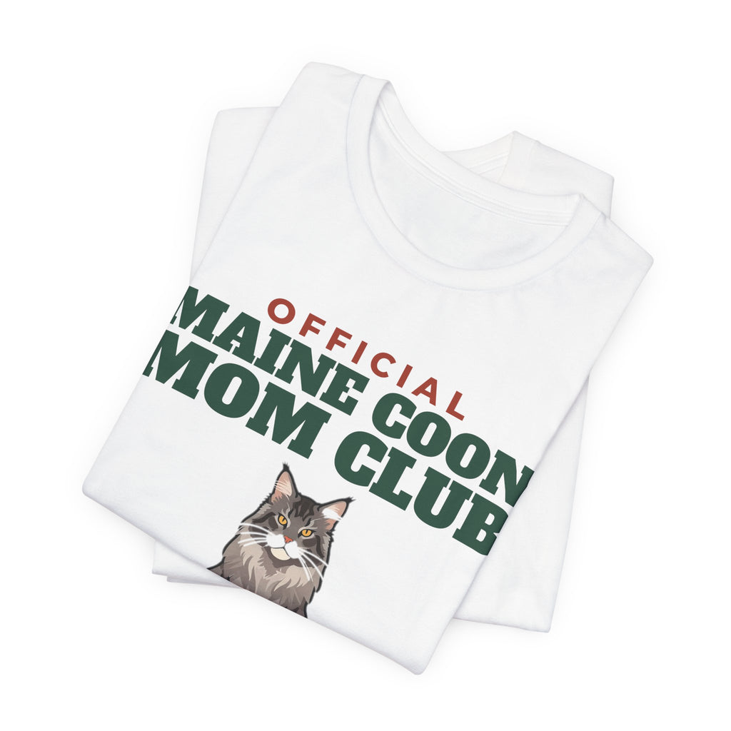 Official Maine Coon Mom Club Tee | Maine Coon Mom Gift