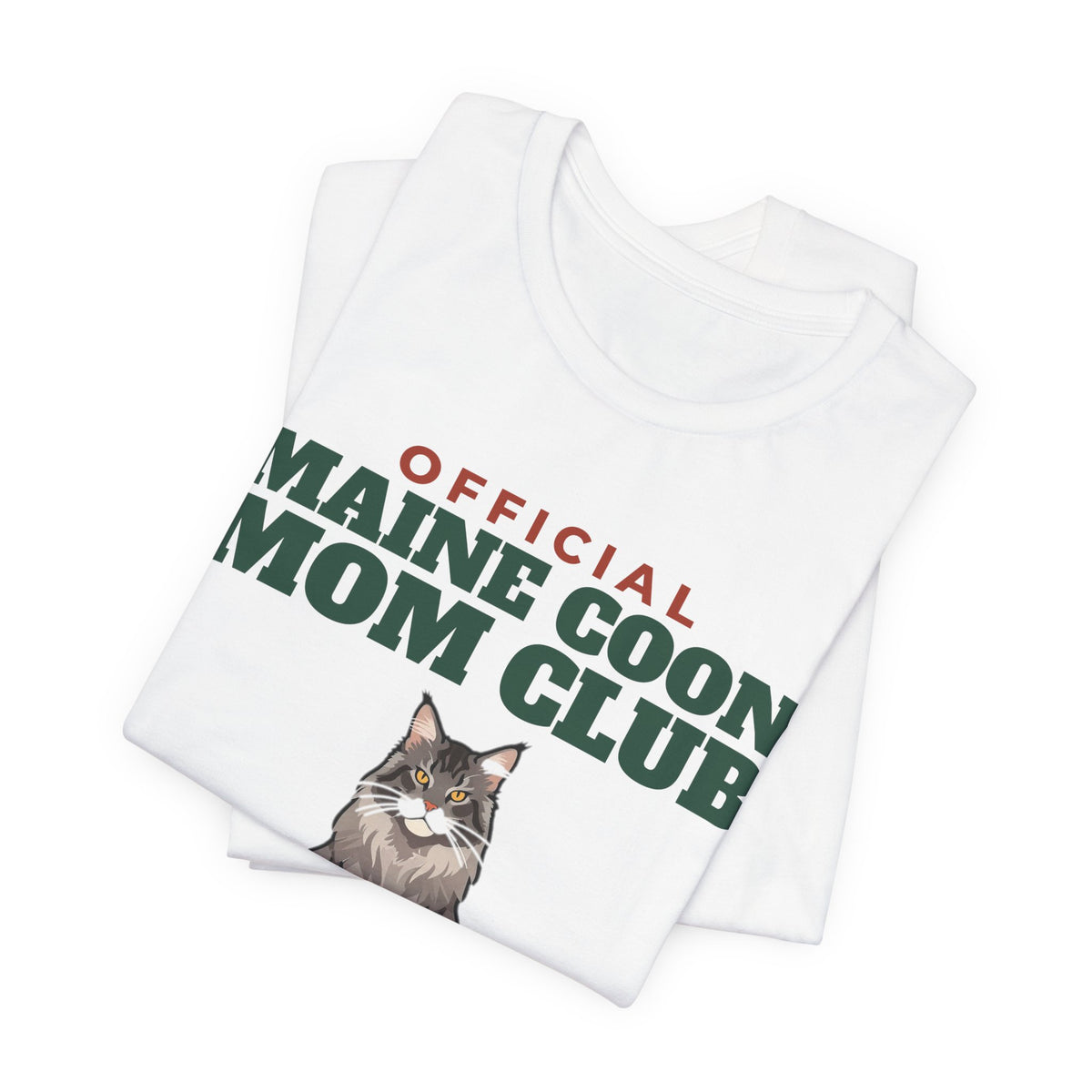 Official Maine Coon Mom Club Tee | Maine Coon Mom Gift