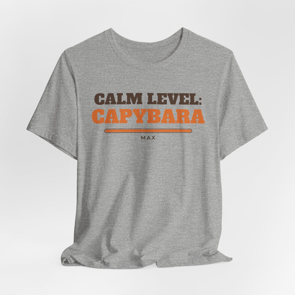 Capybara Tee - Calm Level | Capybara Gift