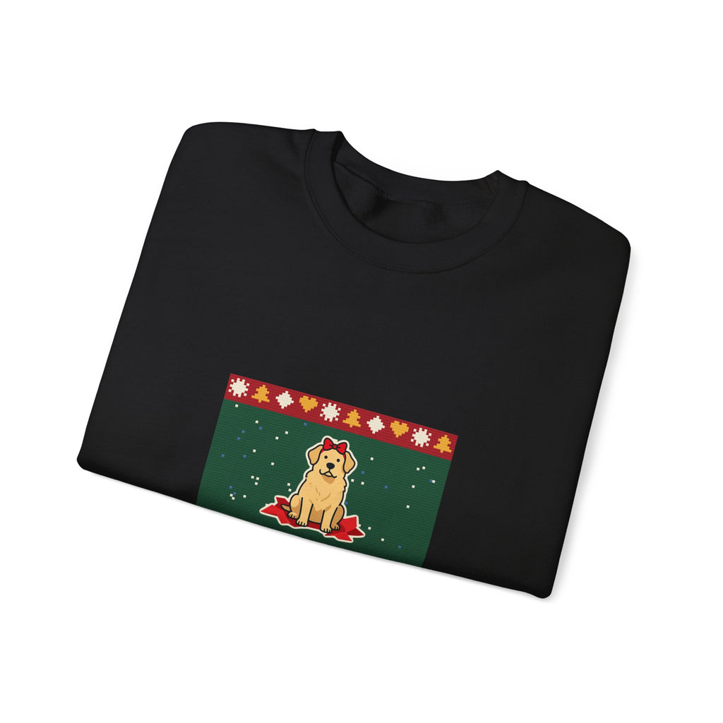 Santa Paws Ugly Christmas Sweater Crewneck Sweatshirt