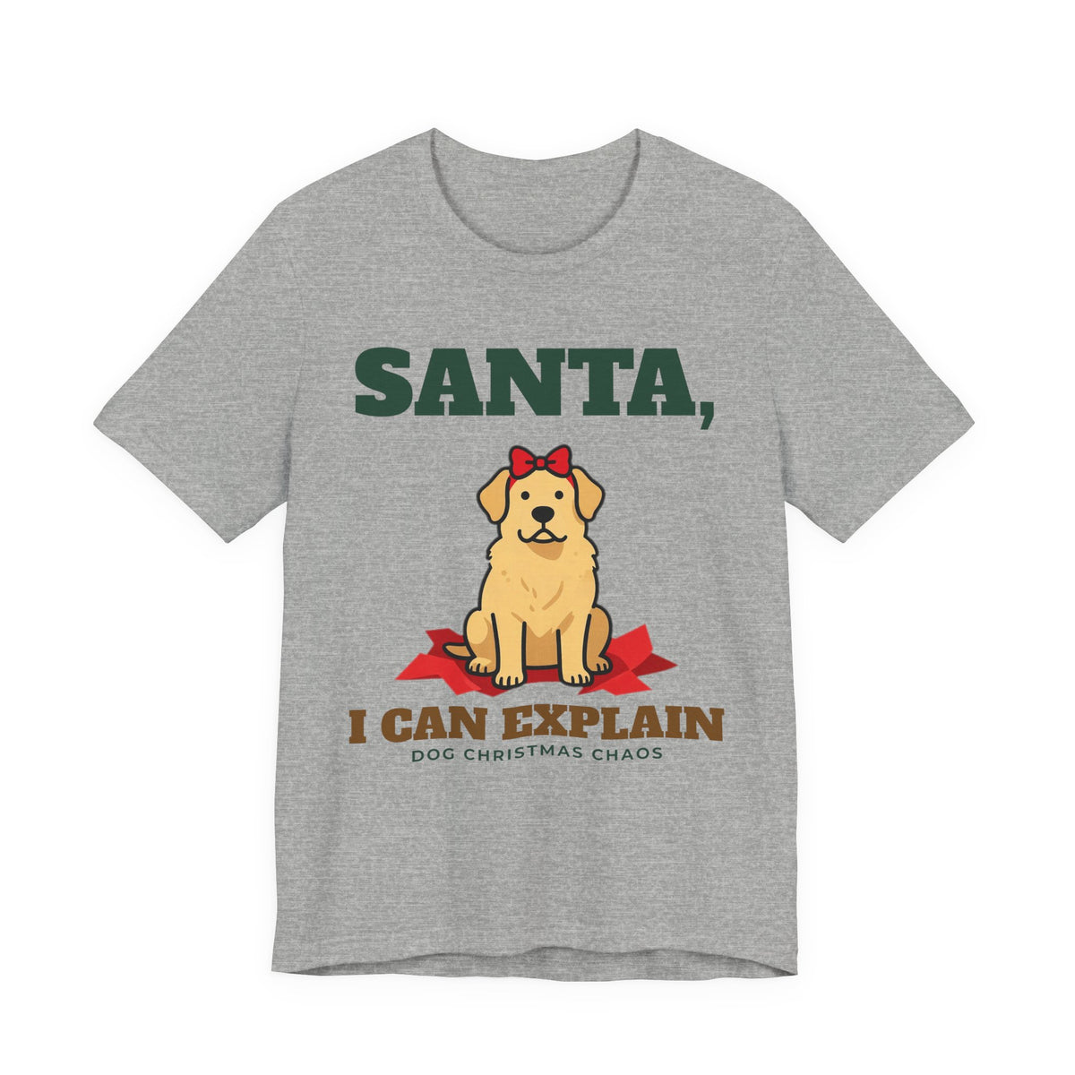 Santa, I Can Explain Dog Christmas Tee