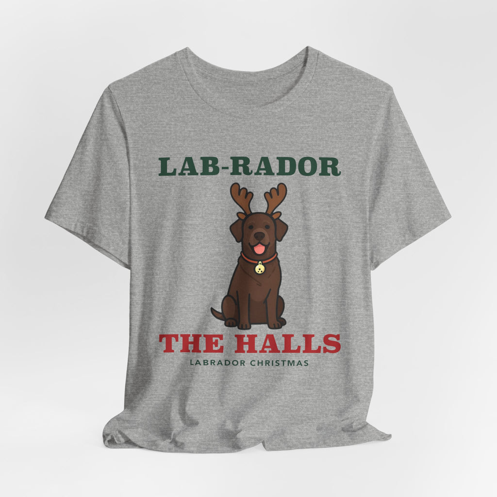 Labrador Christmas Shirt | Lab Reindeer Christmas Tee | Lab Mom Dog Christmas Gift