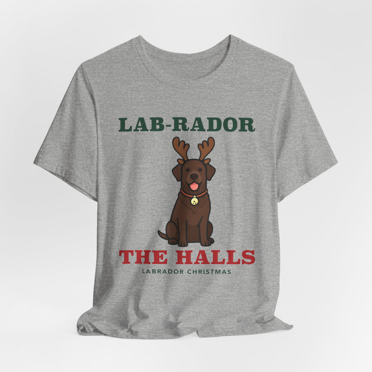 Labrador Christmas Shirt | Lab Reindeer Christmas Tee | Lab Mom Dog Christmas Gift