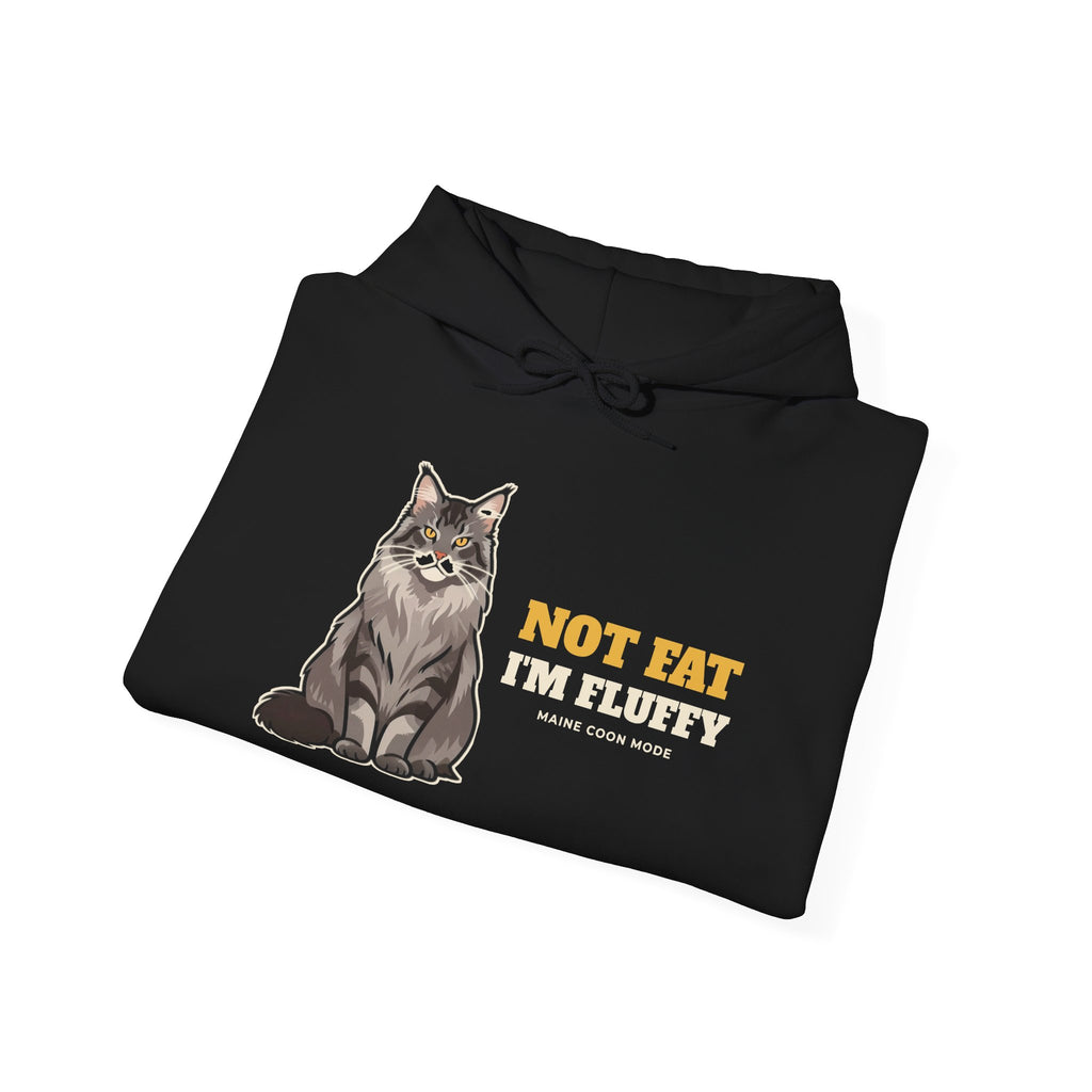 Not Fat, I'm Fluffy Maine Coon Hoodie | Maine Coon Gift