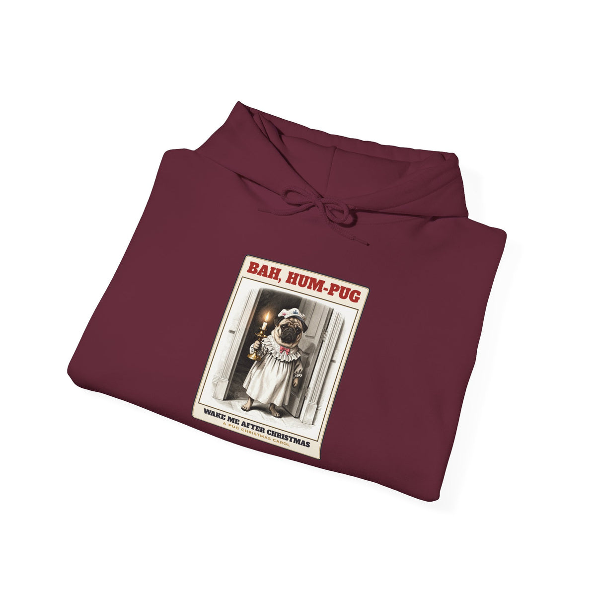 Bah, Hum-Pug Christmas Hoodie | Pug Gift