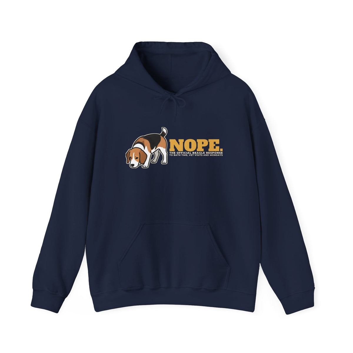 Nope. Funny Beagle Hoodie | Beagle Lover Gift