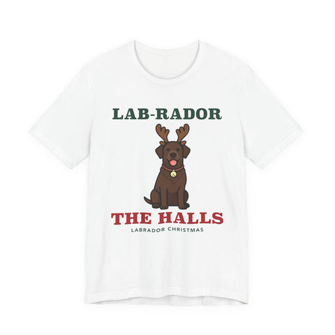Labrador Christmas Shirt | Lab Reindeer Christmas Tee | Lab Mom Dog Christmas Gift