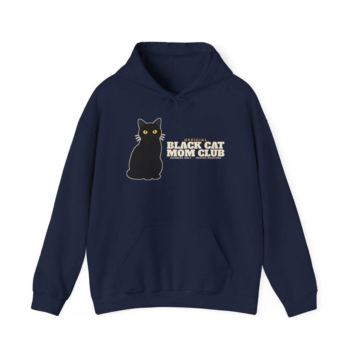 Official Black Cat Mom Club Hoodie | Black Cat Mom Gift
