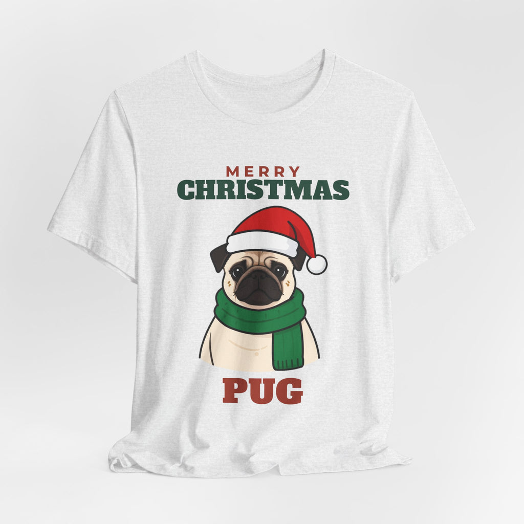 Christmas Pug Tee | Merry Christmas Pug Gift