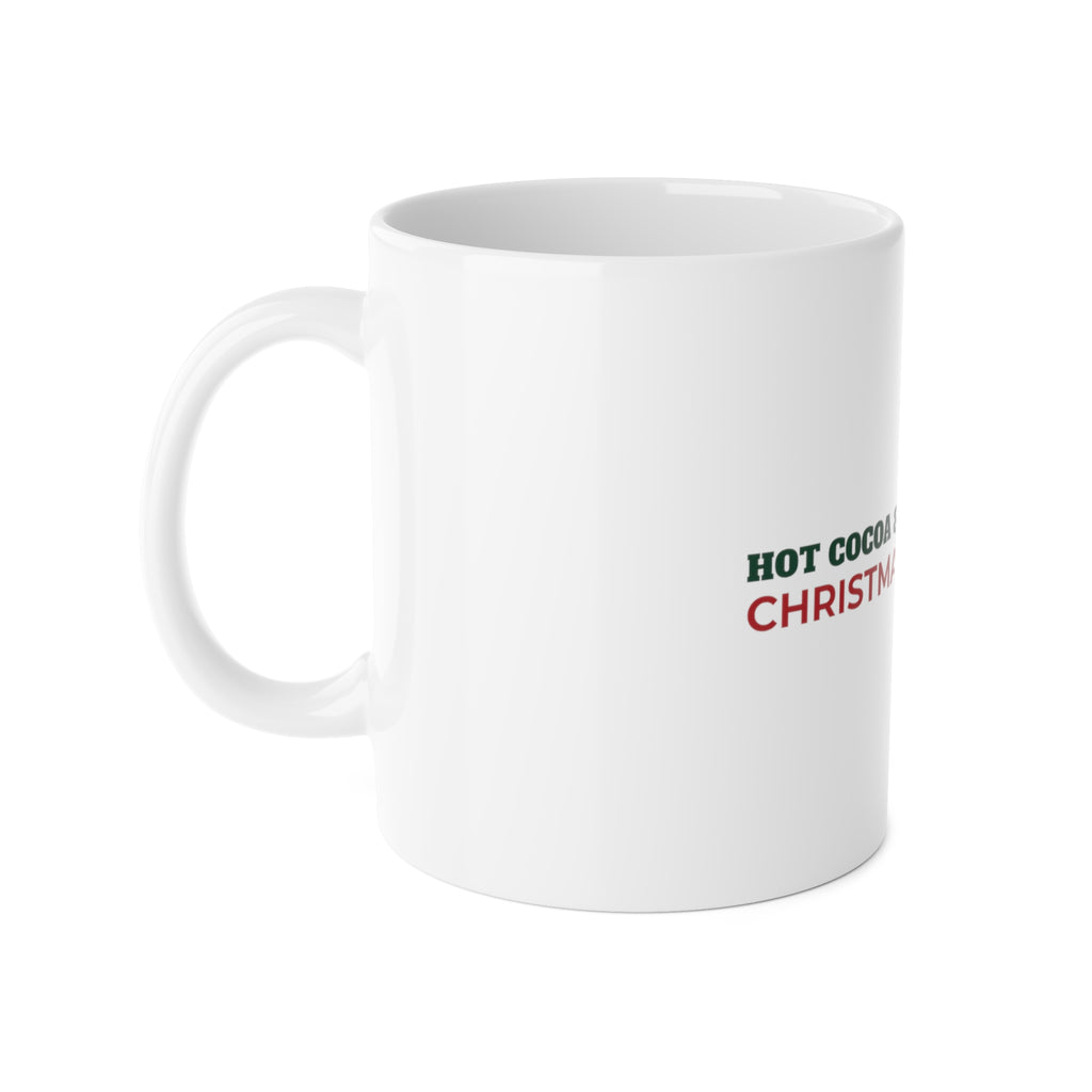 Hot Cocoa and Highland Cows Christmas Mug