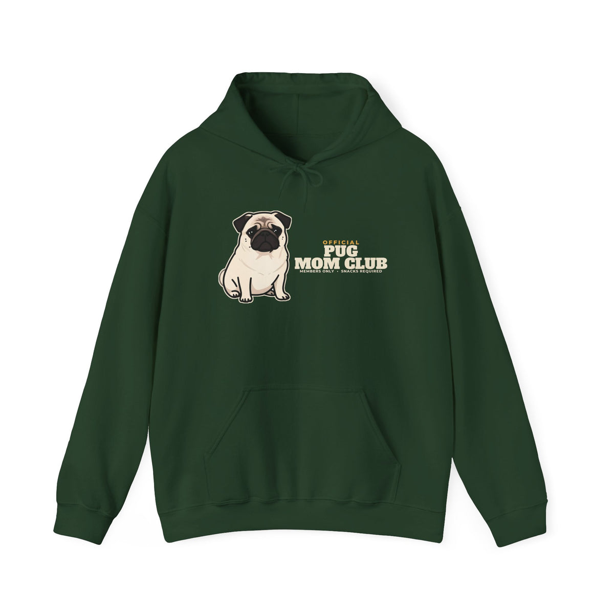 Official Pug Mom Club Hoodie | Pug Mom Gift