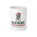 French Bulldog Christmas Mug | Merry Frenchmas Frenchie Coffee Cup | Frenchie Mom Dog Christmas Gift