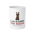 Labrador Christmas Mug | Lab Reindeer Christmas Coffee Cup | Lab Mom Dog Christmas Gift