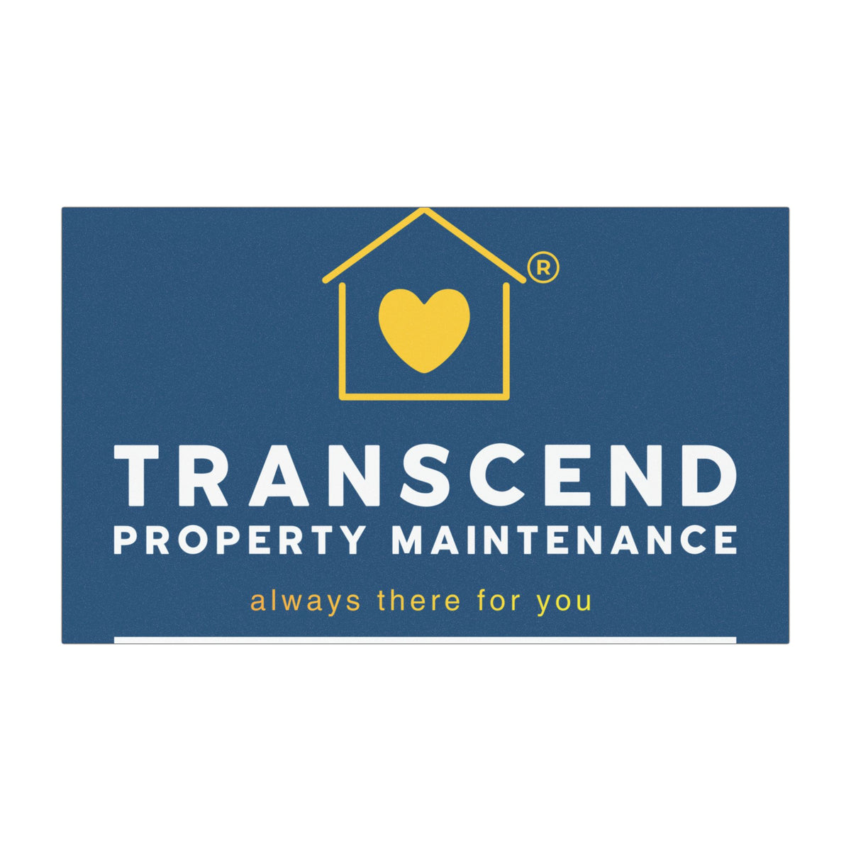 Transcend Property Maintenance Car Magnet