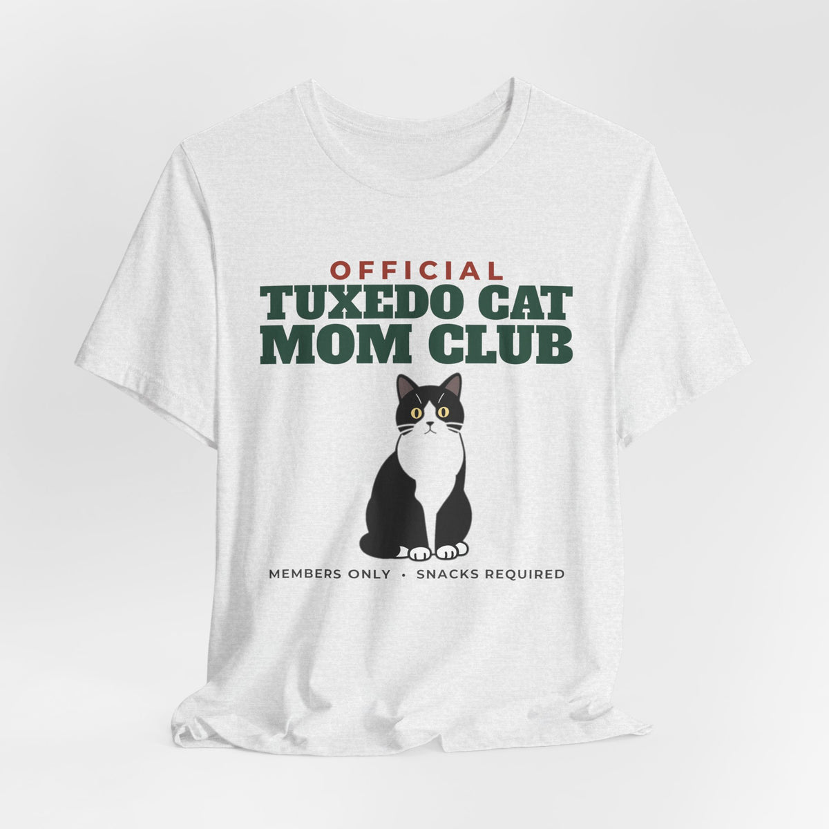Official Tuxedo Cat Mom Club Tee | Tuxedo Cat Mom Gift
