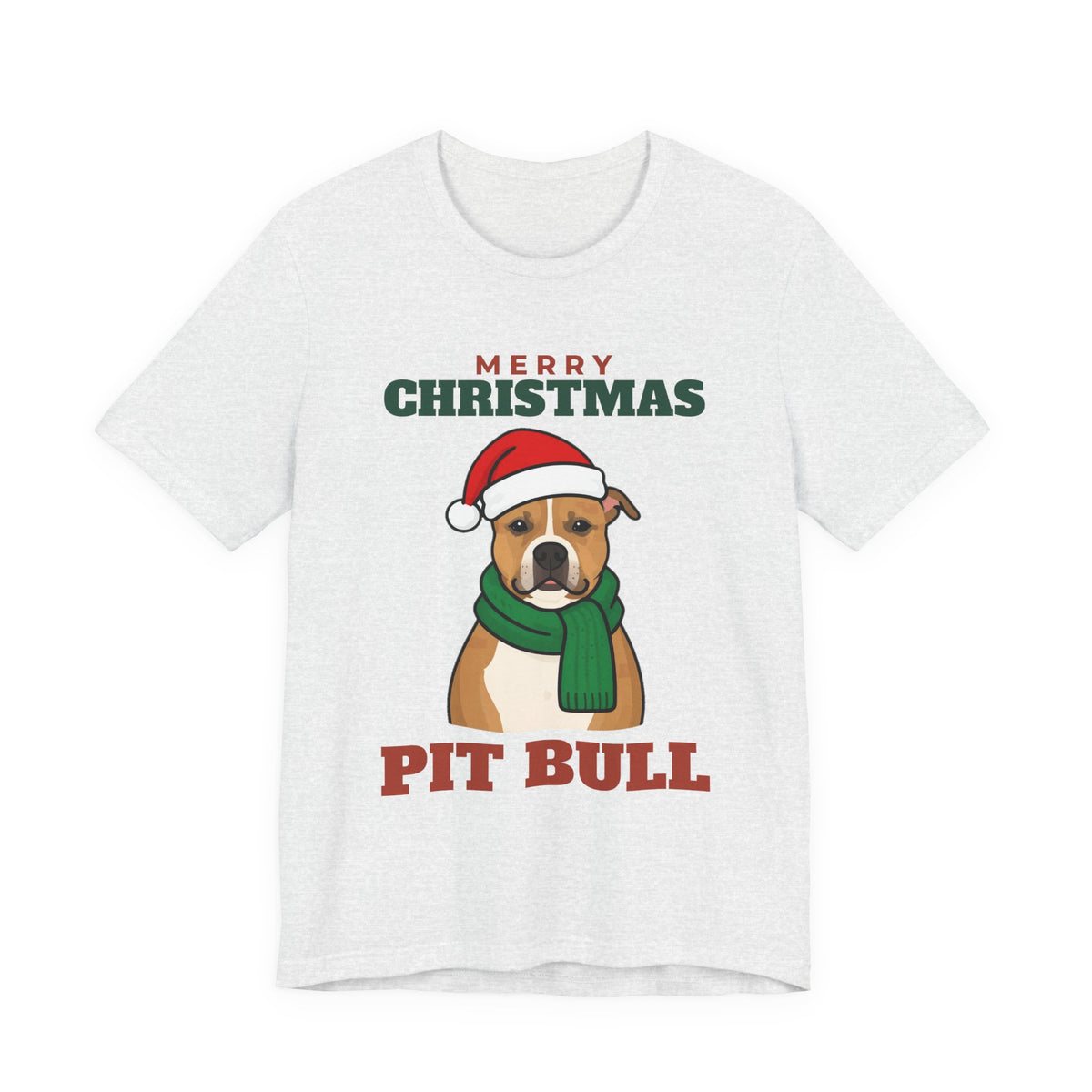 Christmas Pit Bull Tee | Merry Christmas Pit Bull Gift