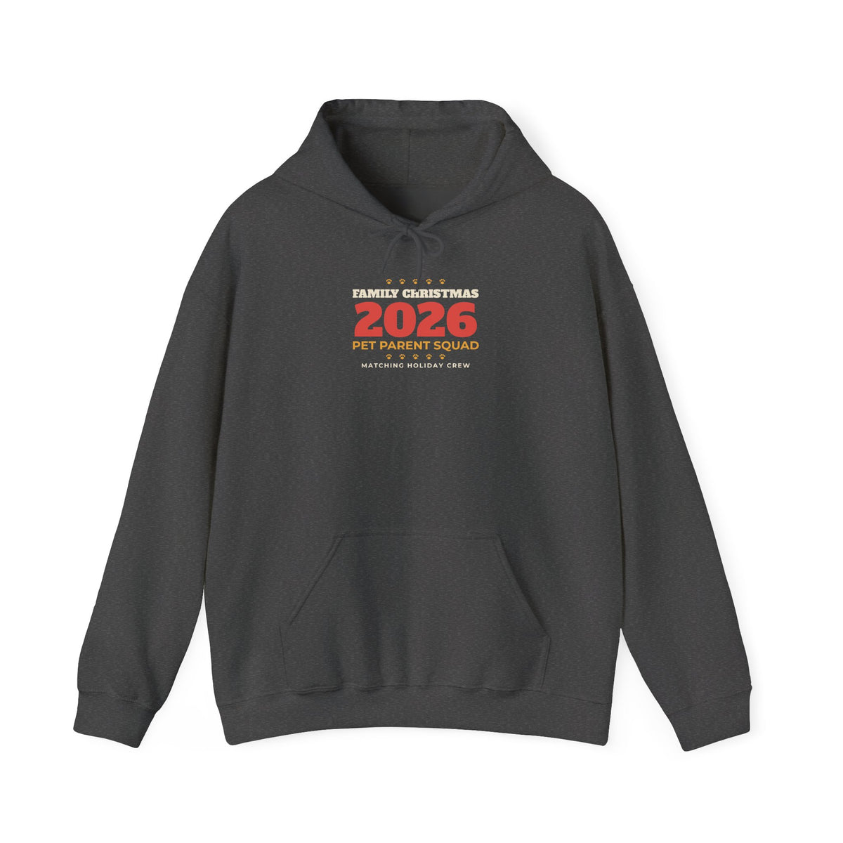 Family Christmas 2026 Pet Parent Squad Hoodie