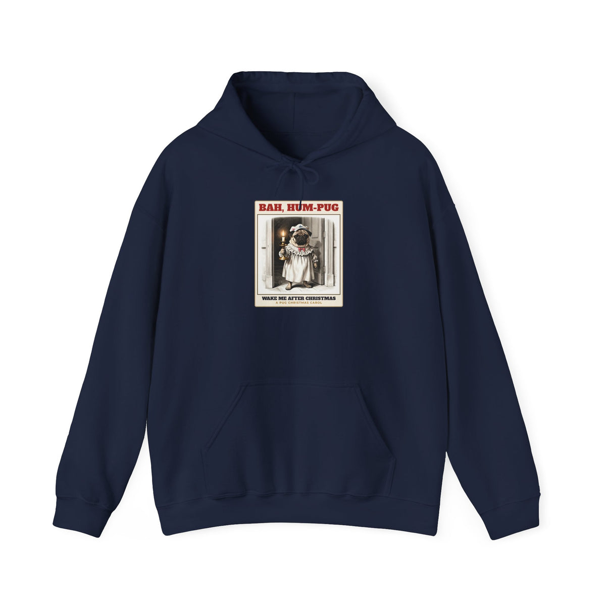 Bah, Hum-Pug Christmas Hoodie | Pug Gift