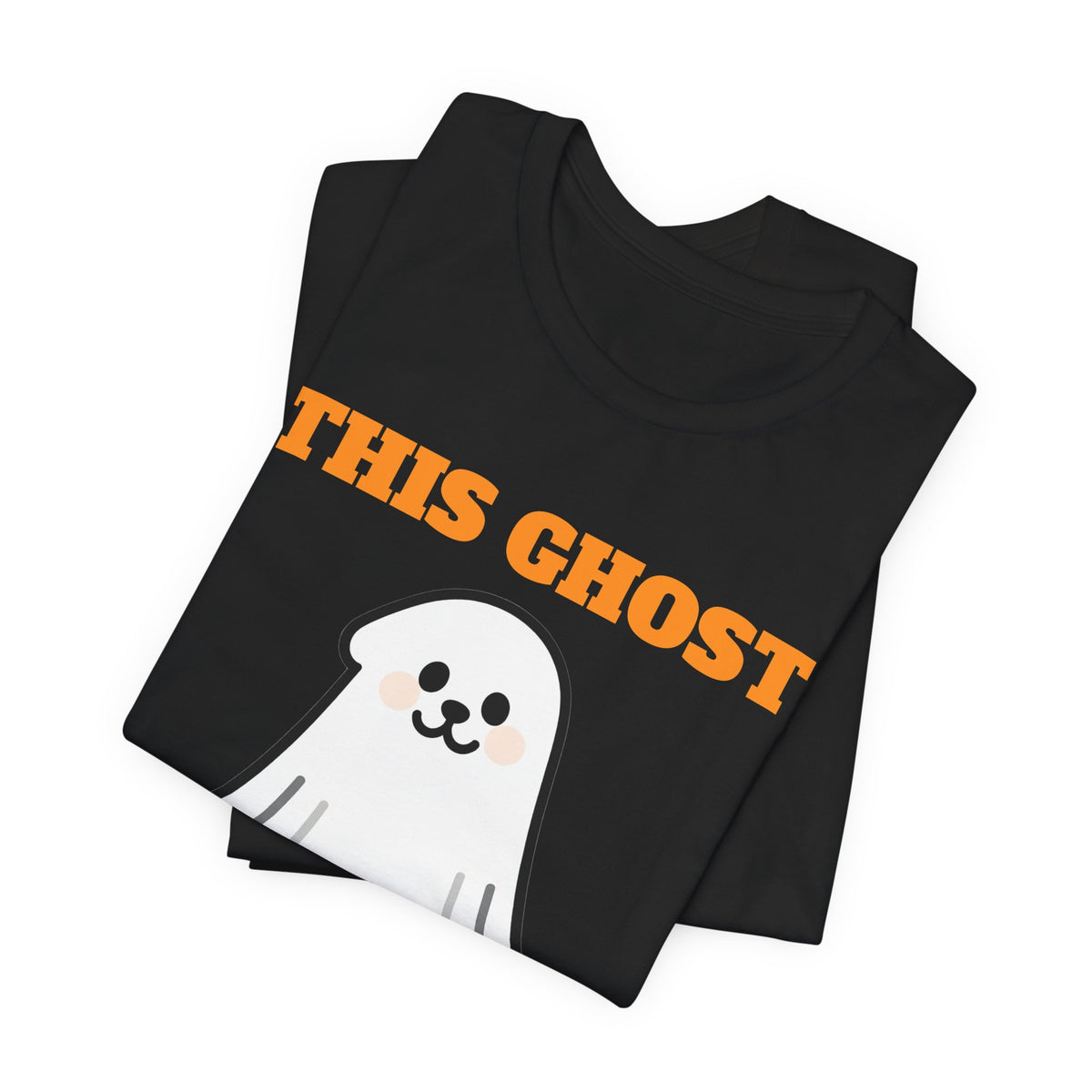 Halloween Dog Shirt - This Ghost Needs Space Tee | Reactive Dog Gift