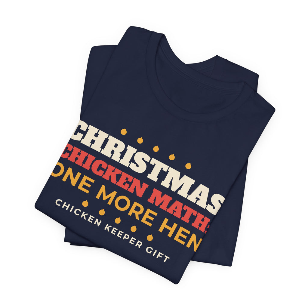 Chicken Math Christmas Tee