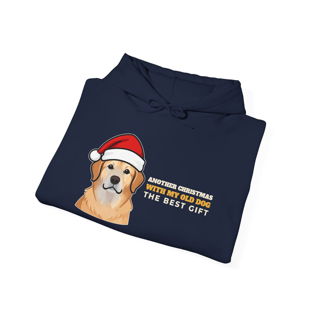 Senior Dog Christmas Hoodie - Another Christmas With My Old Dog | Dog Mom Christmas Gift
