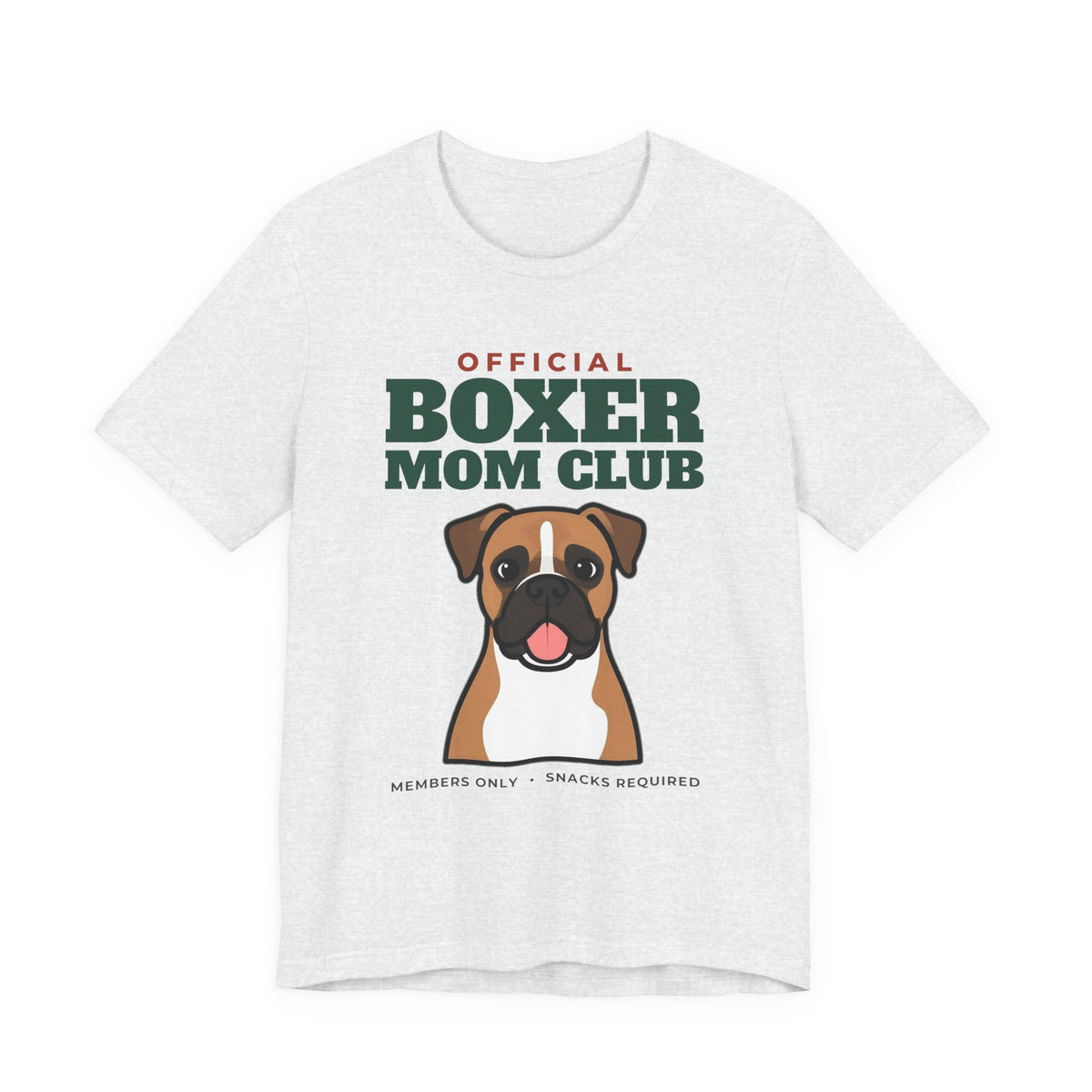 Official Boxer Mom Club Tee | Boxer Mom Gift