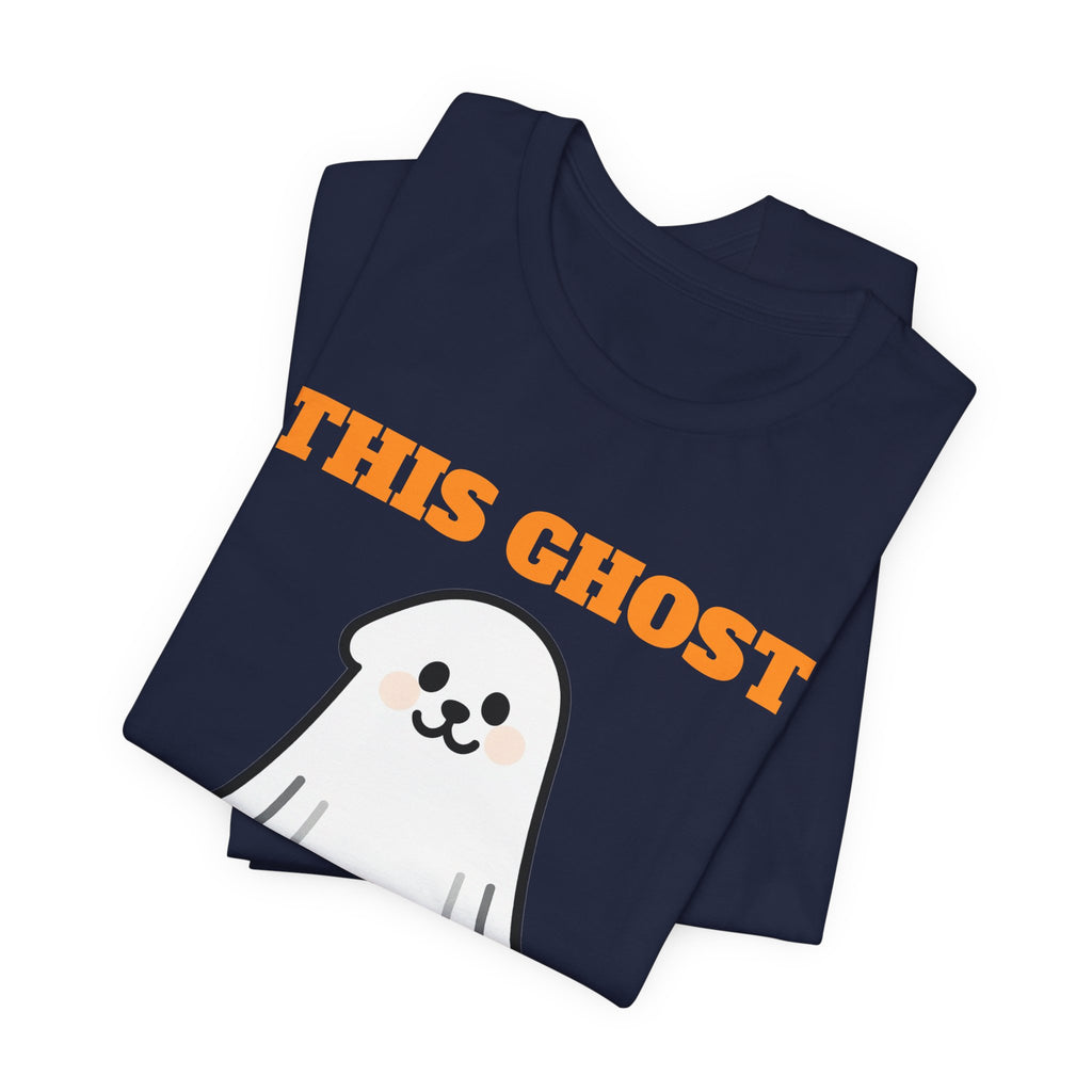 Halloween Dog Shirt - This Ghost Needs Space Tee | Reactive Dog Gift