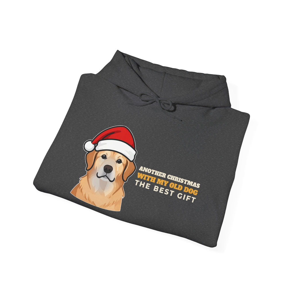 Senior Dog Christmas Hoodie - Another Christmas With My Old Dog | Dog Mom Christmas Gift