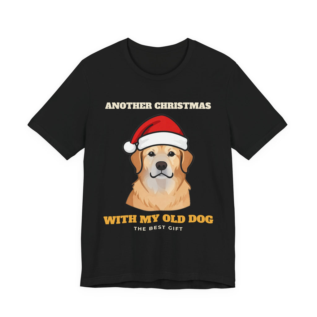Senior Dog Christmas Shirt - Another Christmas With My Old Dog Tee - original t-shirt design by Pastime Goods