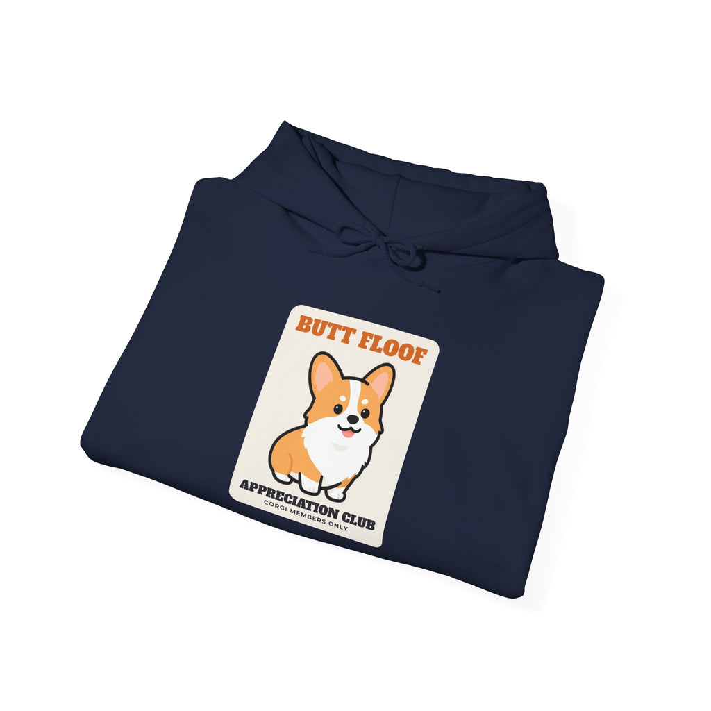 Corgi Butt Floof Appreciation Club Hoodie | Corgi Gift