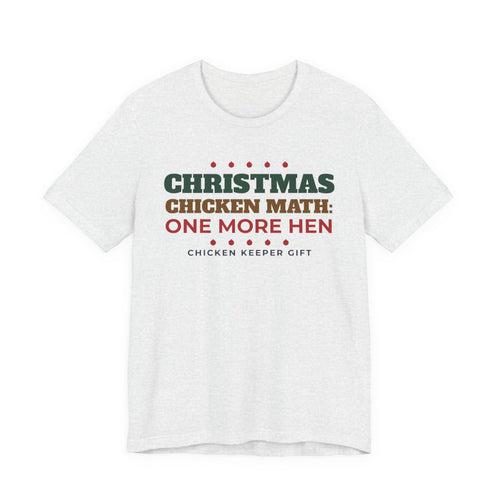Chicken Math Christmas Tee