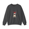 Pug Christmas Crewneck Sweatshirt, Pug the Halls With Snorts of Joy Sweatshirt, Funny Pug Mom Gift, Pug Dad Christmas Crewneck Sweatshirt, Pug Lover Gift