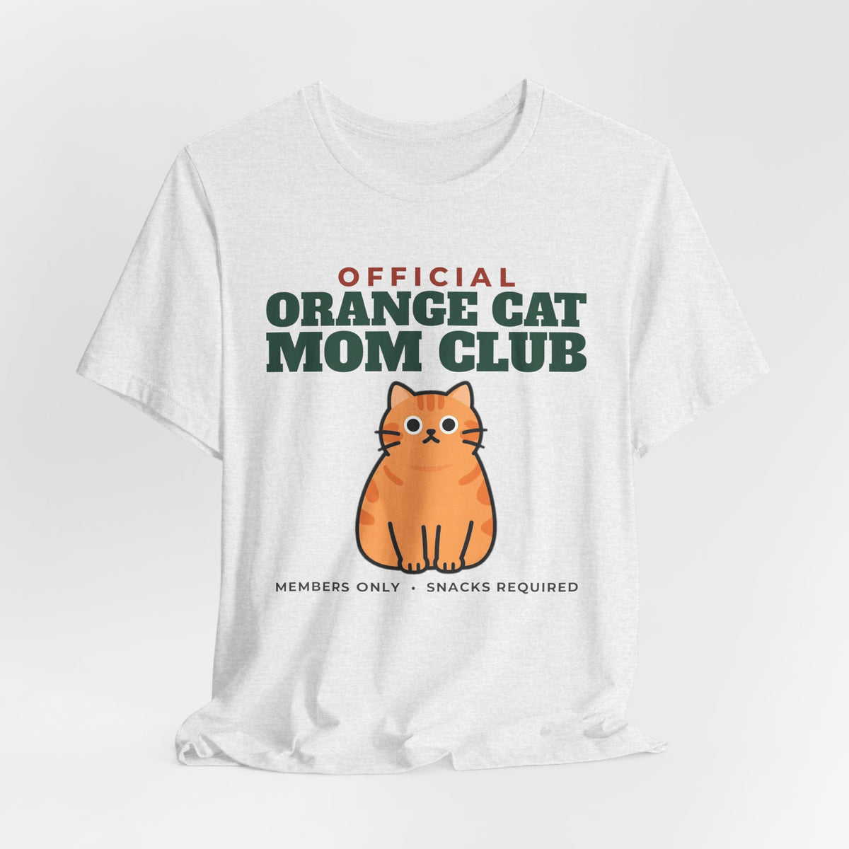 Official Orange Cat Mom Club Tee | Orange Cat Mom Gift