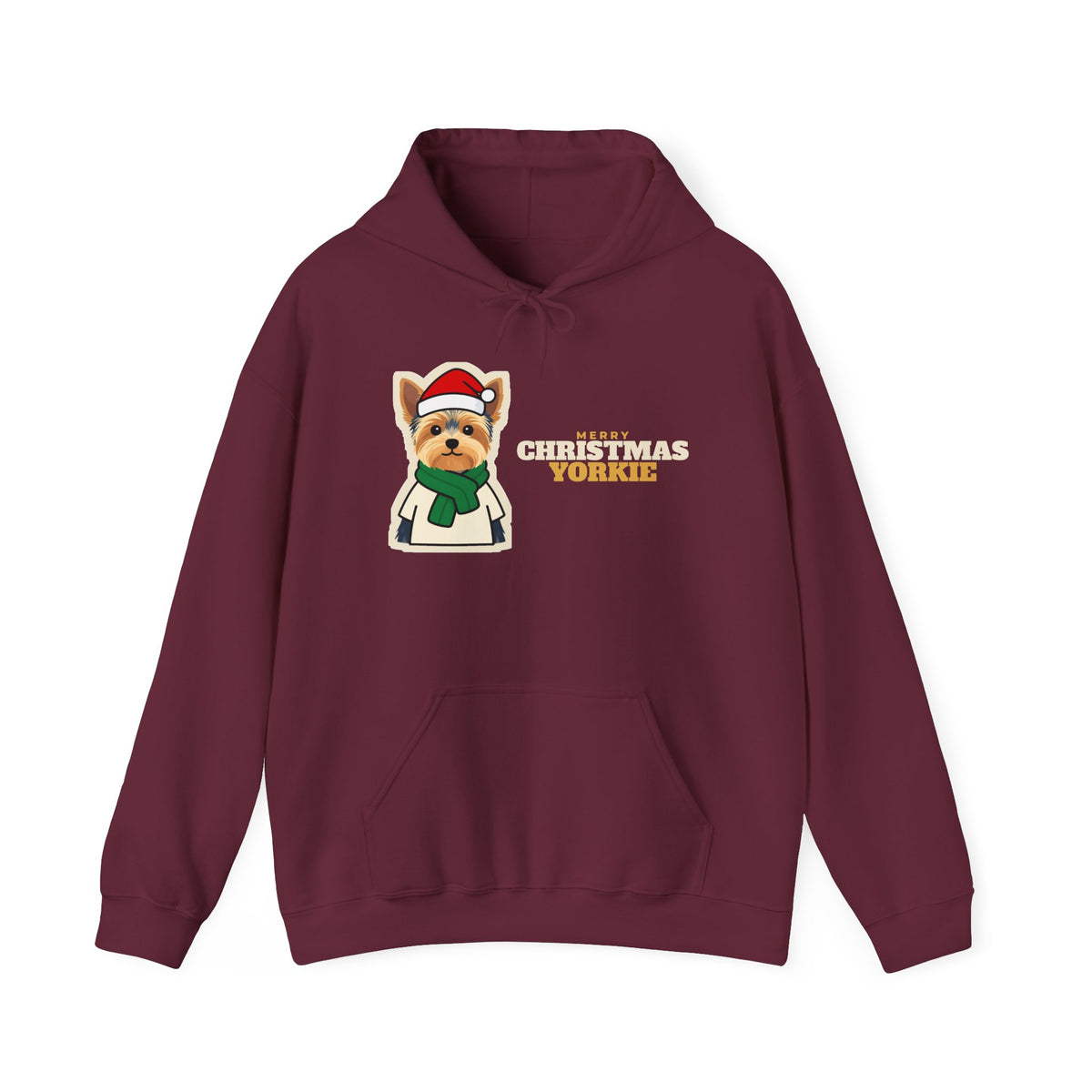 Christmas Yorkie Hoodie | Merry Christmas Yorkie Gift