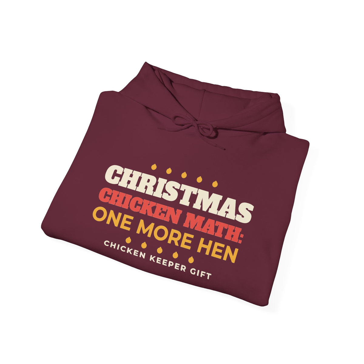 Chicken Math Christmas Hoodie
