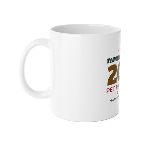 Family Christmas 2026 Pet Parent Squad mug, matching holiday gift