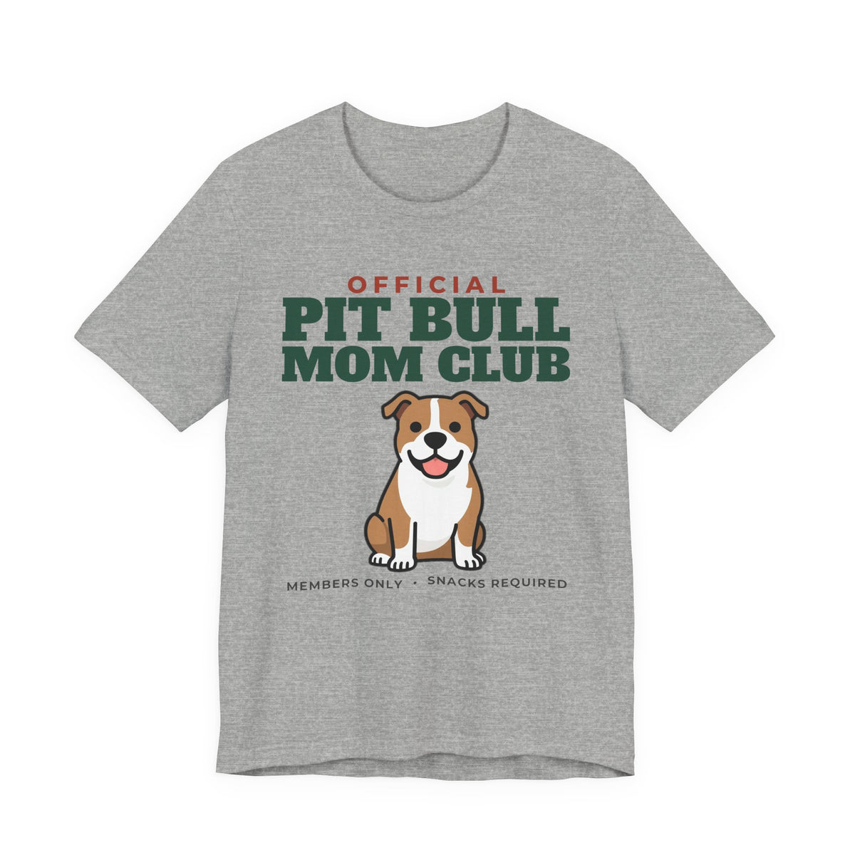 Official Pit Bull Mom Club Tee | Pit Bull Mom Gift