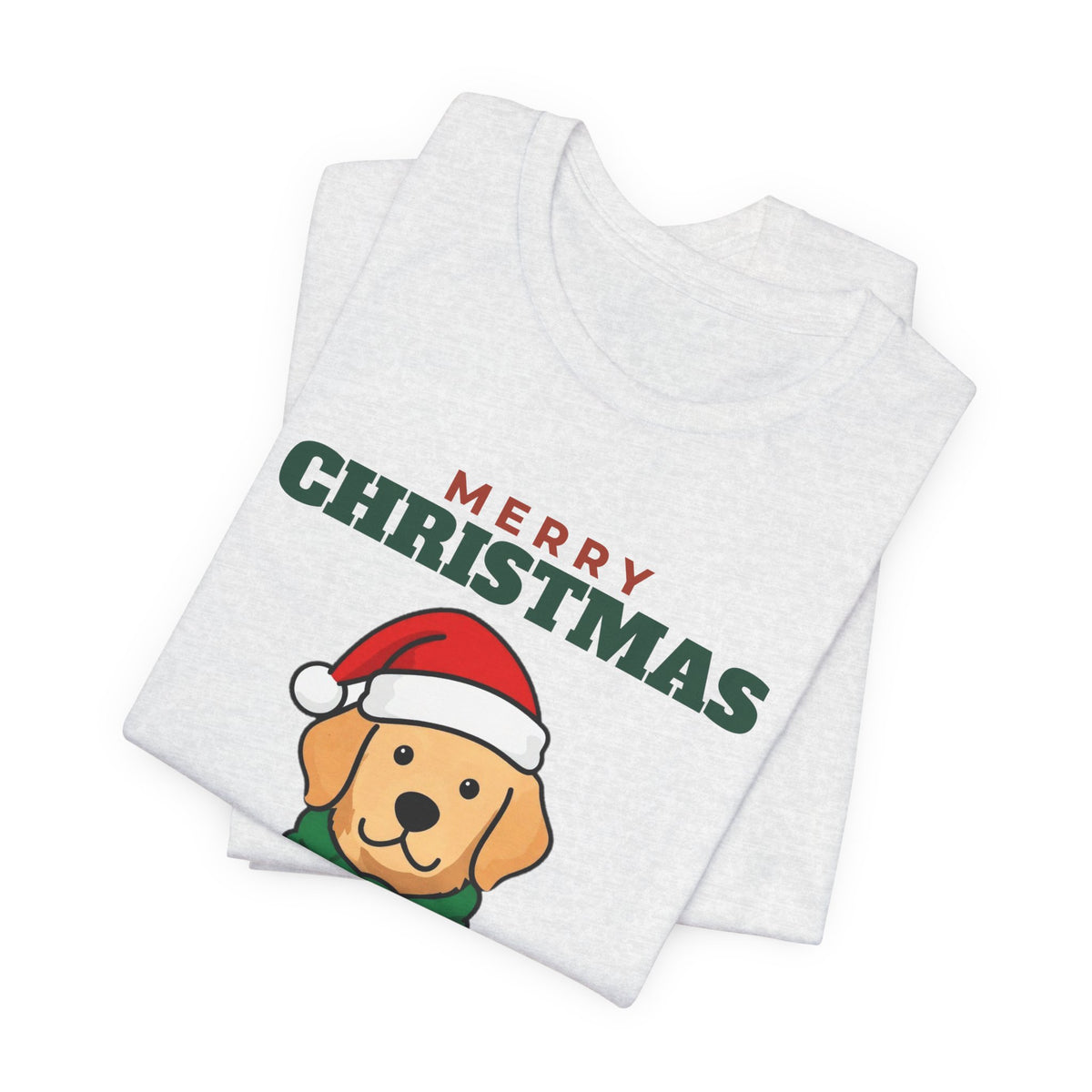 Christmas Golden Retriever Tee | Merry Christmas Golden Retriever Gift