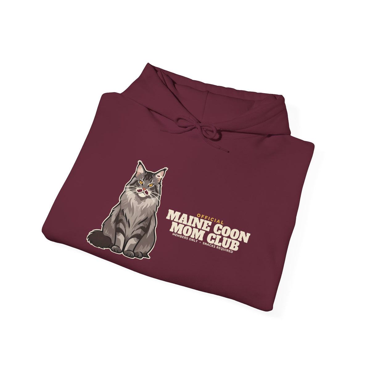 Official Maine Coon Mom Club Hoodie | Maine Coon Mom Gift