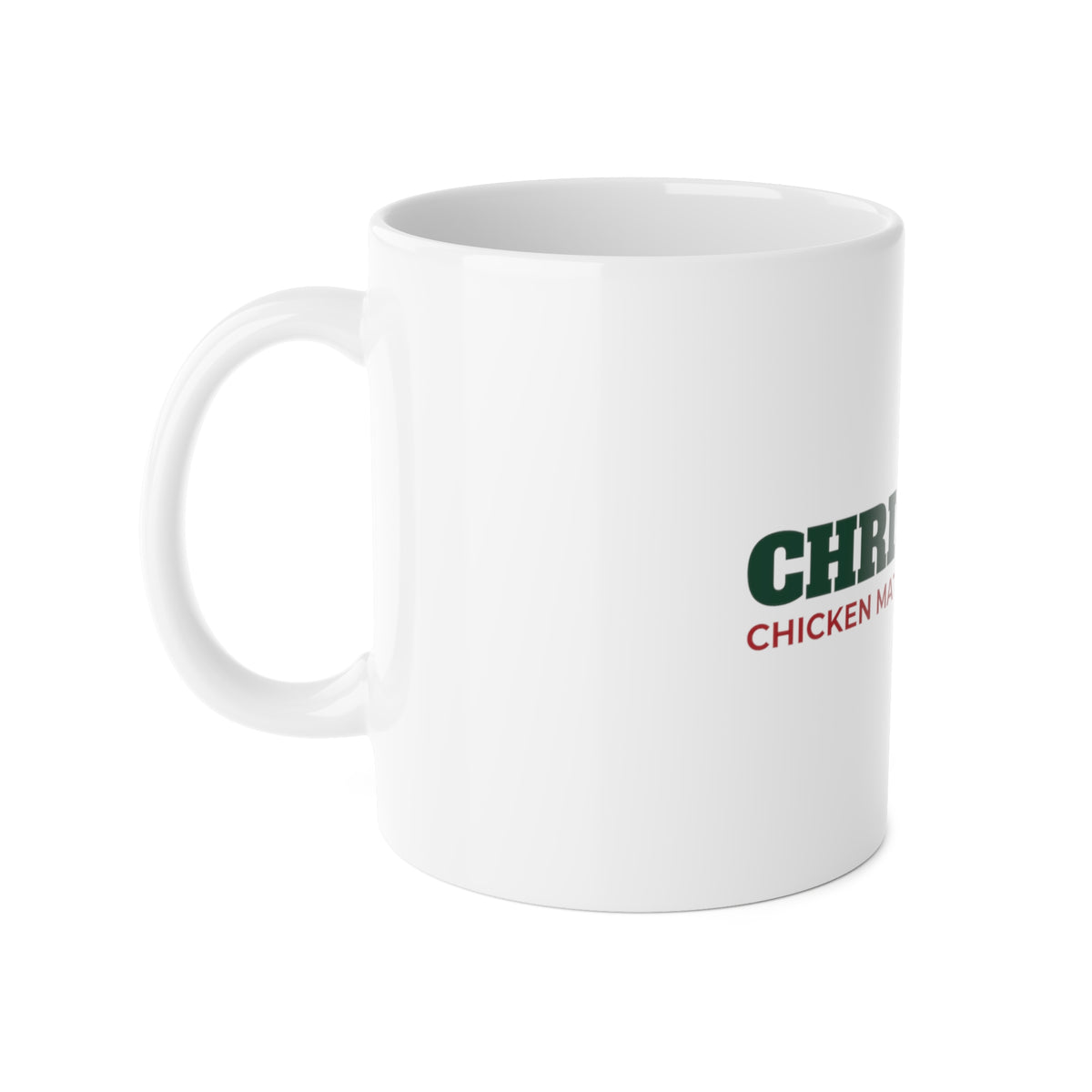 Chicken Math Christmas Mug