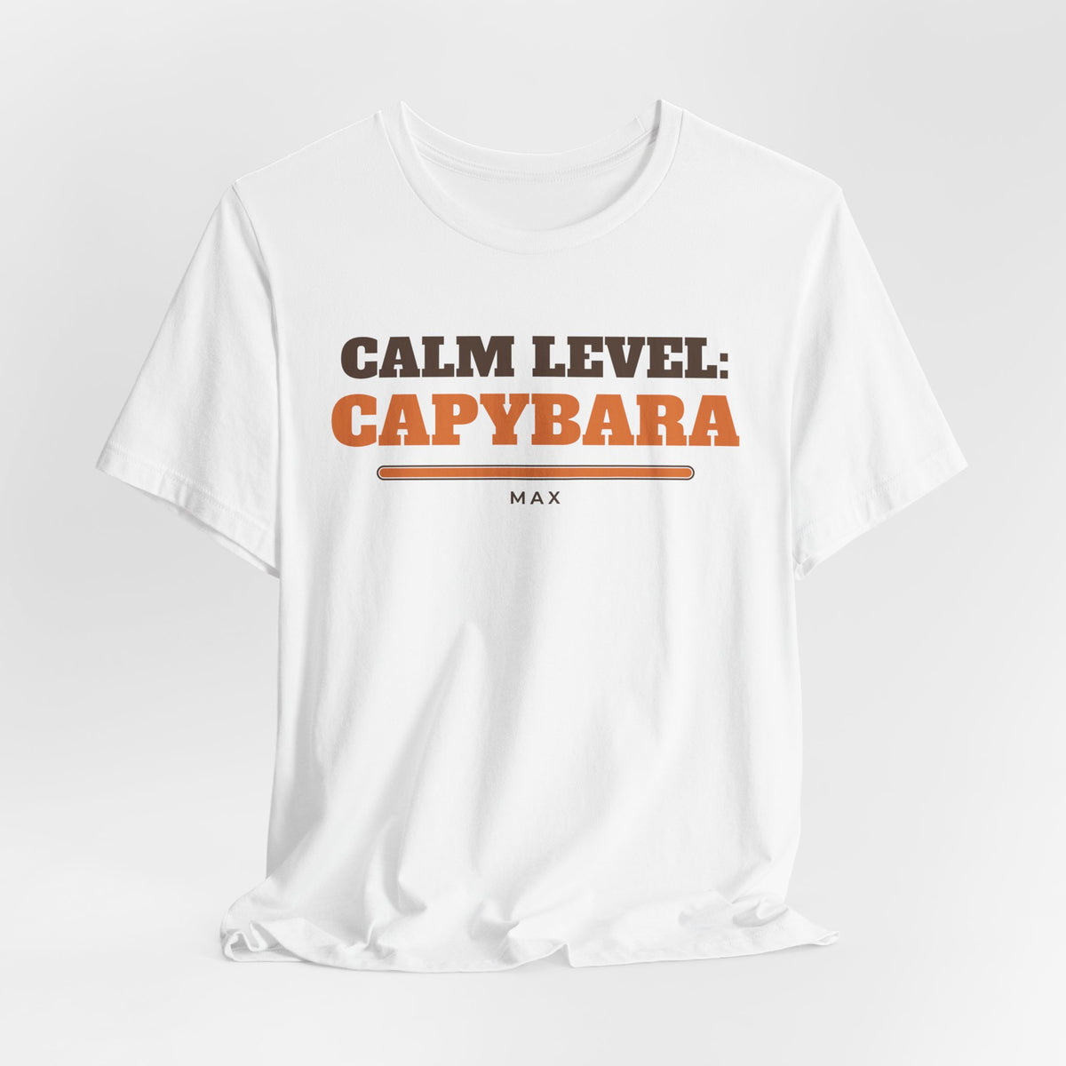 Capybara Tee - Calm Level | Capybara Gift