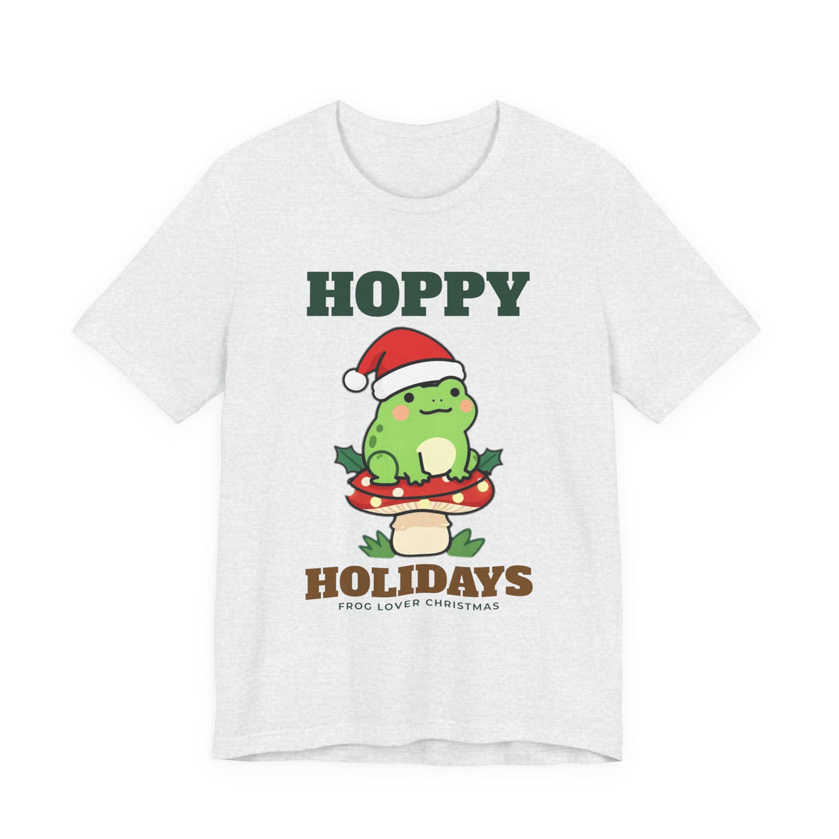 Hoppy Holidays Frog Christmas Tee