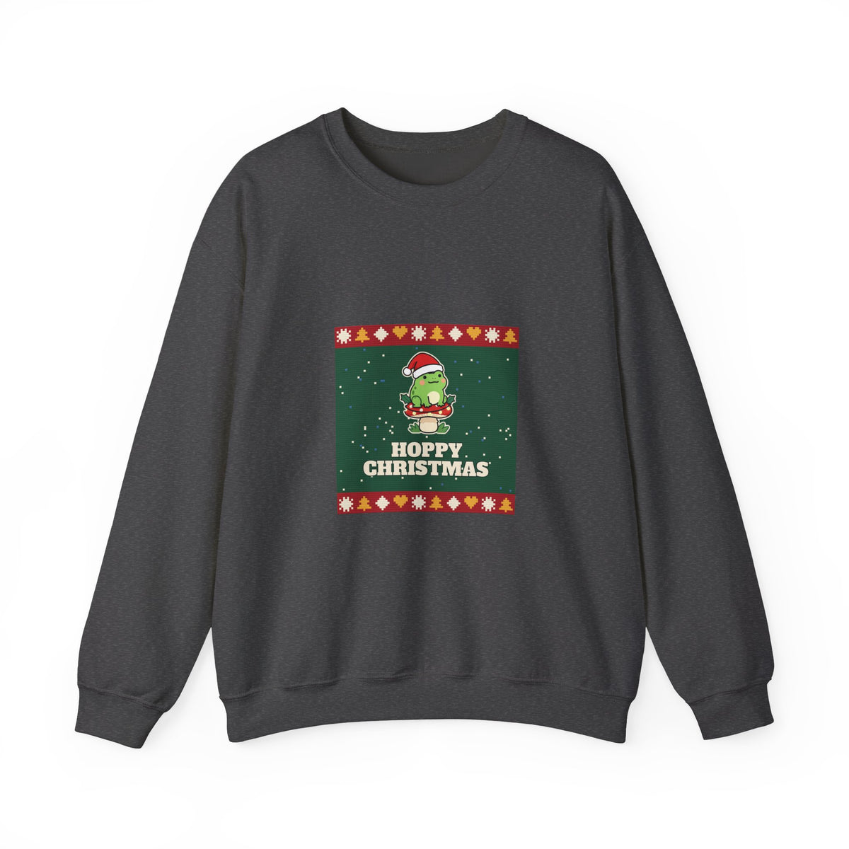 Hoppy Christmas Ugly Sweater Crewneck Sweatshirt