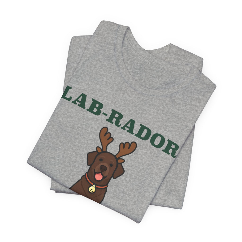 Labrador Christmas Shirt | Lab Reindeer Christmas Tee | Lab Mom Dog Christmas Gift